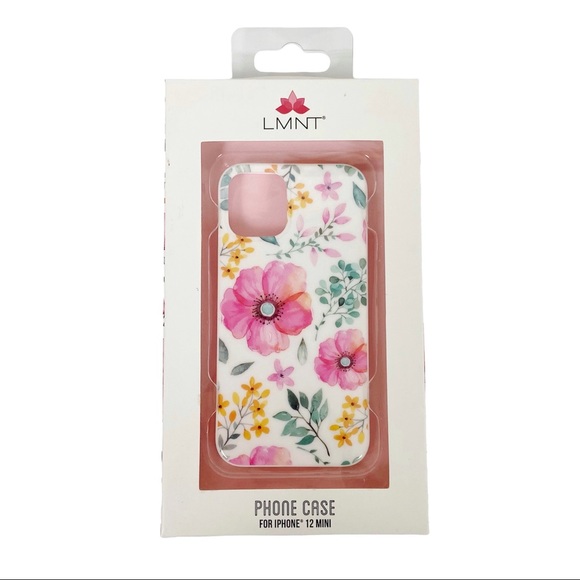 LMNT iPhone 12 MINI Case Floral Print